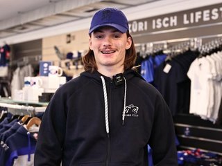 Sneak a Peek: Noah Meier im Fanshop