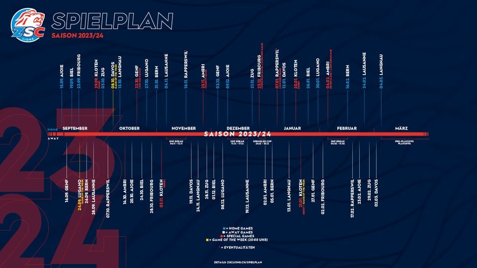 Meisterschafts-Spielplan 2023/24