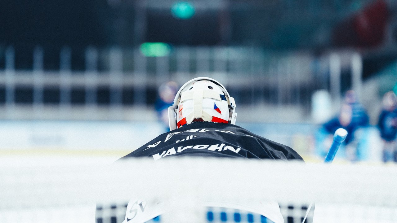 Neue Goaliemasken im Einsatz 