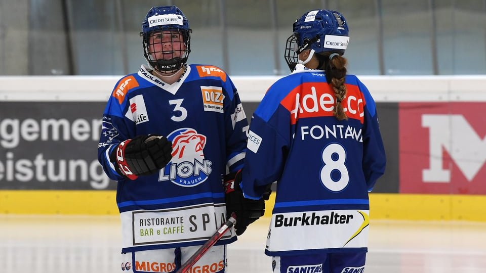 ZSC Lions Frauen schlagen Bomo Thun