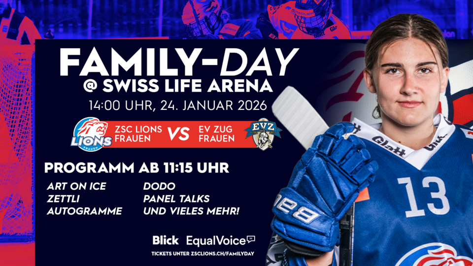 Samstag ab 11:15 Uhr: Family-Day für Kinder, Eltern und Fans