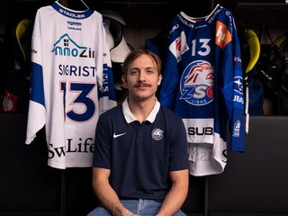Sneak a Peek: Justin Sigrist in der Garderobe