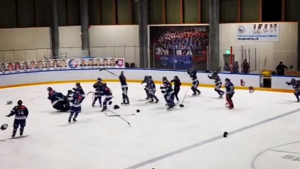 Der Champions-Jubel der Lions Frauen