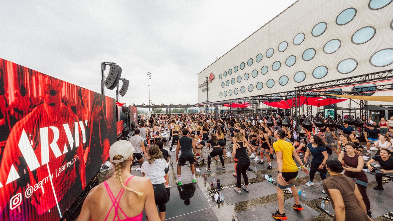 Schwitzen und keuchen auf Altstettens grösster Terrasse